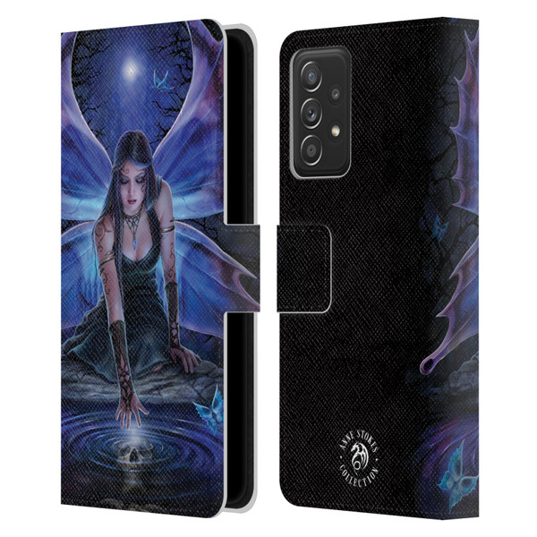 Anne Stokes Fairies Immortal Flight Leather Book Wallet Case Cover For Samsung Galaxy A52 / A52s / 5G (2021)
