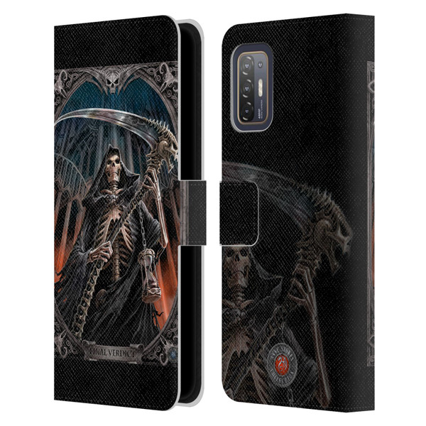 Anne Stokes Tribal Final Verdict Leather Book Wallet Case Cover For HTC Desire 21 Pro 5G