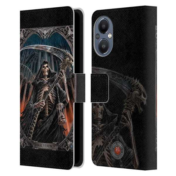 Anne Stokes Tribal Final Verdict Leather Book Wallet Case Cover For OnePlus Nord N20 5G