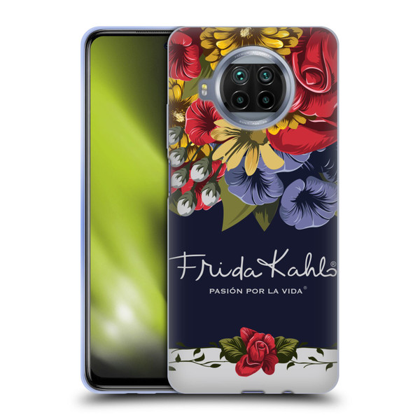 Frida Kahlo Red Florals Blooms Soft Gel Case for Xiaomi Mi 10T Lite 5G