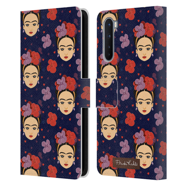 Frida Kahlo Doll Pattern 1 Leather Book Wallet Case Cover For OnePlus Nord 5G