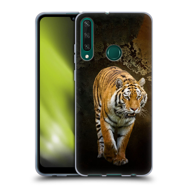 Simone Gatterwe Animals Siberian Tiger Soft Gel Case for Huawei Y6p