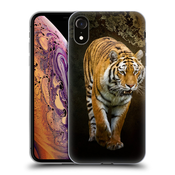 Simone Gatterwe Animals Siberian Tiger Soft Gel Case for Apple iPhone XR