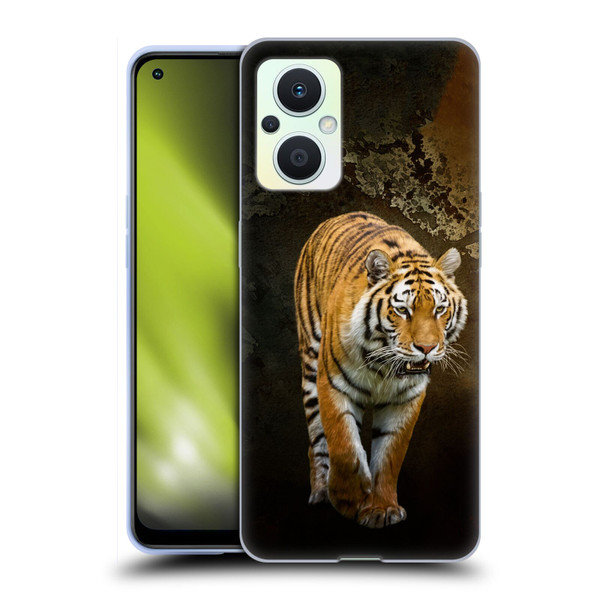 Simone Gatterwe Animals Siberian Tiger Soft Gel Case for OPPO Reno8 Lite