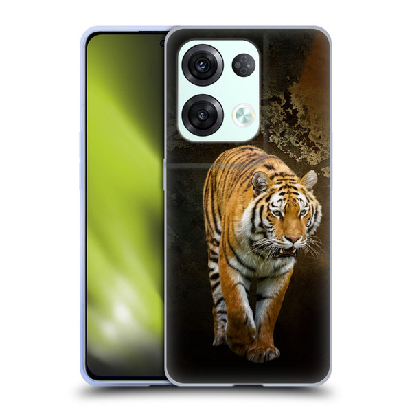 Simone Gatterwe Animals Siberian Tiger Soft Gel Case for OPPO Reno8 Pro