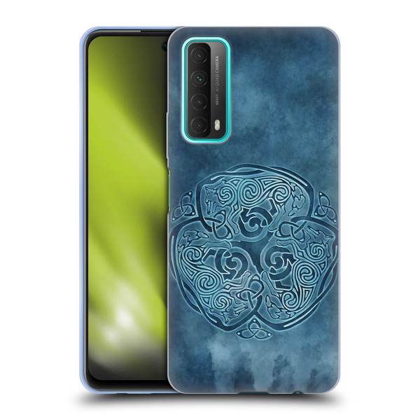 Brigid Ashwood Celtic Wisdom Knot Wolf Soft Gel Case for Huawei P Smart (2021)