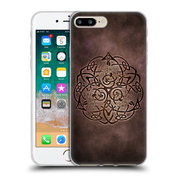 Brigid Ashwood Celtic Wisdom Knot Horse Soft Gel Case for Apple iPhone 7 Plus / iPhone 8 Plus