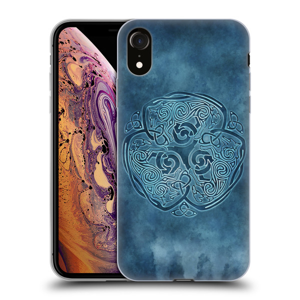 Brigid Ashwood Celtic Wisdom Knot Wolf Soft Gel Case for Apple iPhone XR