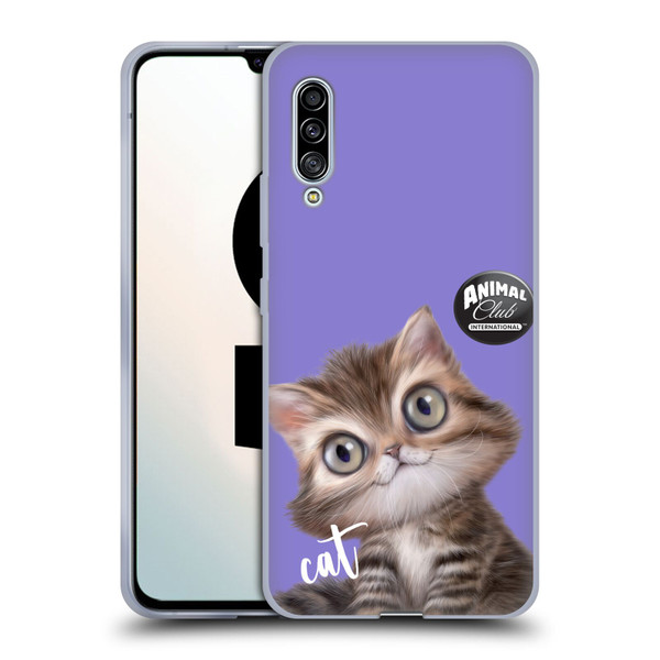 Animal Club International Faces Persian Cat Soft Gel Case for Samsung Galaxy A90 5G (2019)