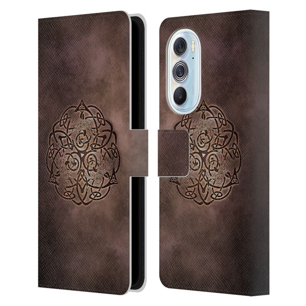 Brigid Ashwood Celtic Wisdom Knot Horse Leather Book Wallet Case Cover For Motorola Edge X30