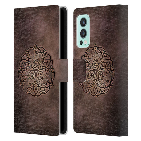 Brigid Ashwood Celtic Wisdom Knot Horse Leather Book Wallet Case Cover For OnePlus Nord 2 5G