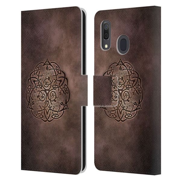 Brigid Ashwood Celtic Wisdom Knot Horse Leather Book Wallet Case Cover For Samsung Galaxy A33 5G (2022)