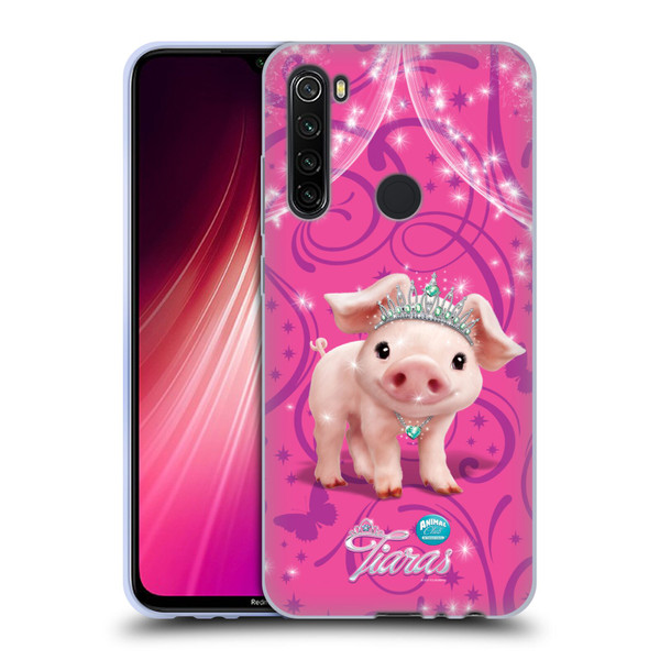 Animal Club International Pet Royalties Pig Soft Gel Case for Xiaomi Redmi Note 8T