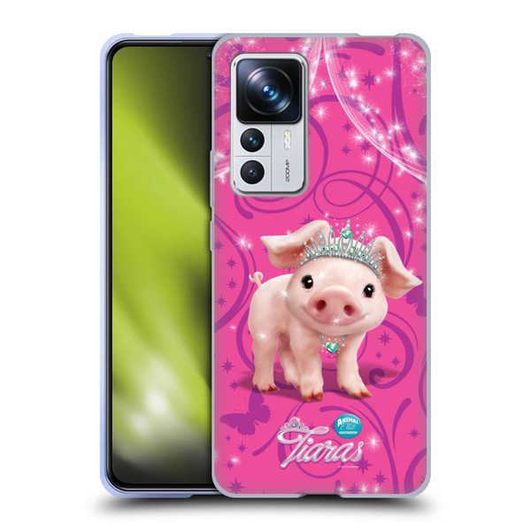Animal Club International Pet Royalties Pig Soft Gel Case for Xiaomi 12T Pro