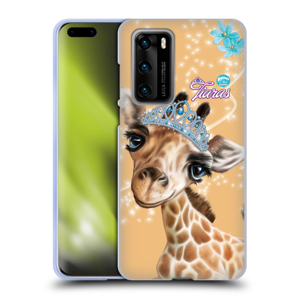 Animal Club International Royal Faces Giraffe Soft Gel Case for Huawei P40 5G