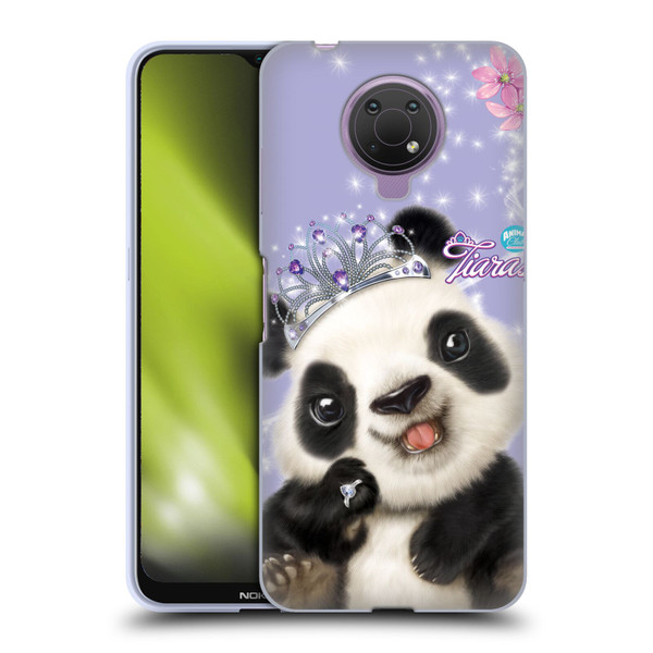 Animal Club International Royal Faces Panda Soft Gel Case for Nokia G10
