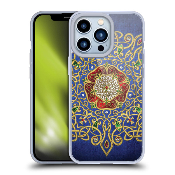 Brigid Ashwood Celtic Wisdom 3 Rose Soft Gel Case for Apple iPhone 13 Pro