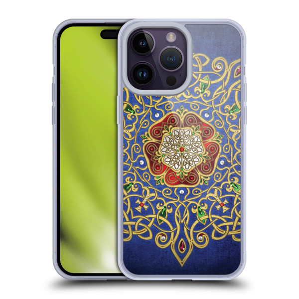 Brigid Ashwood Celtic Wisdom 3 Rose Soft Gel Case for Apple iPhone 14 Pro Max