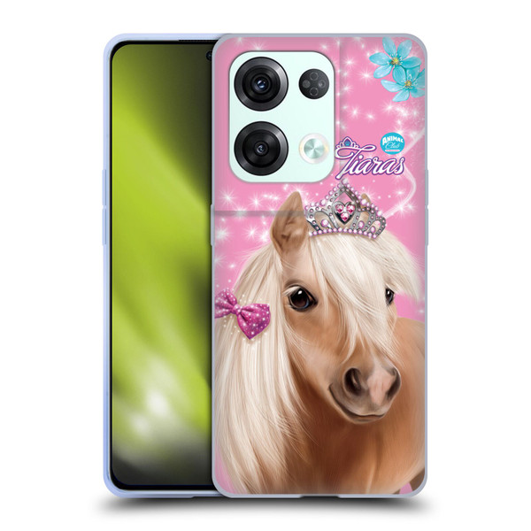 Animal Club International Royal Faces Horse Soft Gel Case for OPPO Reno8 Pro