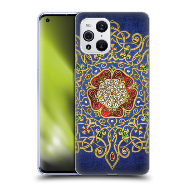 Brigid Ashwood Celtic Wisdom 3 Rose Soft Gel Case for OPPO Find X3 / Pro