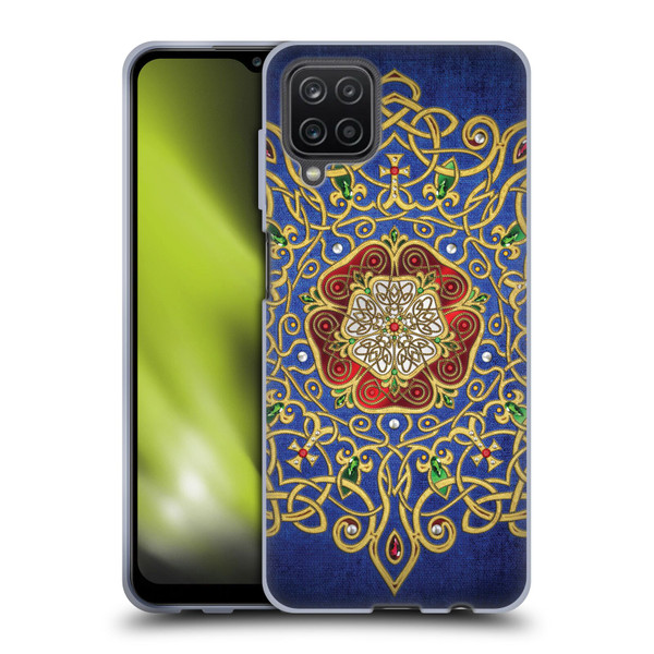 Brigid Ashwood Celtic Wisdom 3 Rose Soft Gel Case for Samsung Galaxy A12 (2020)