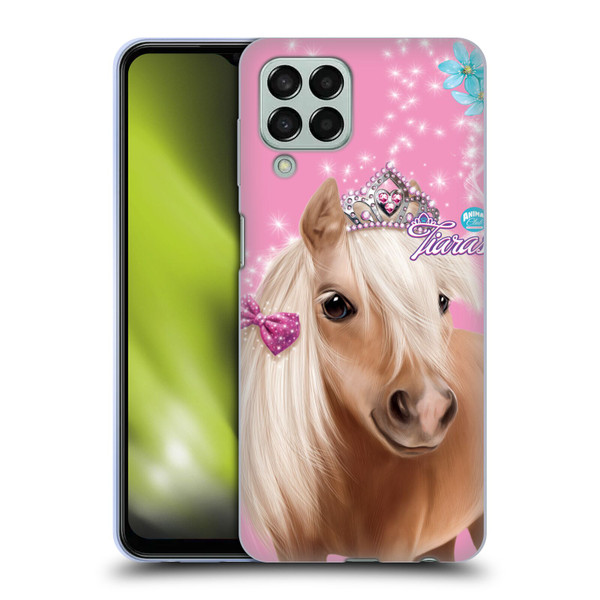 Animal Club International Royal Faces Horse Soft Gel Case for Samsung Galaxy M33 (2022)