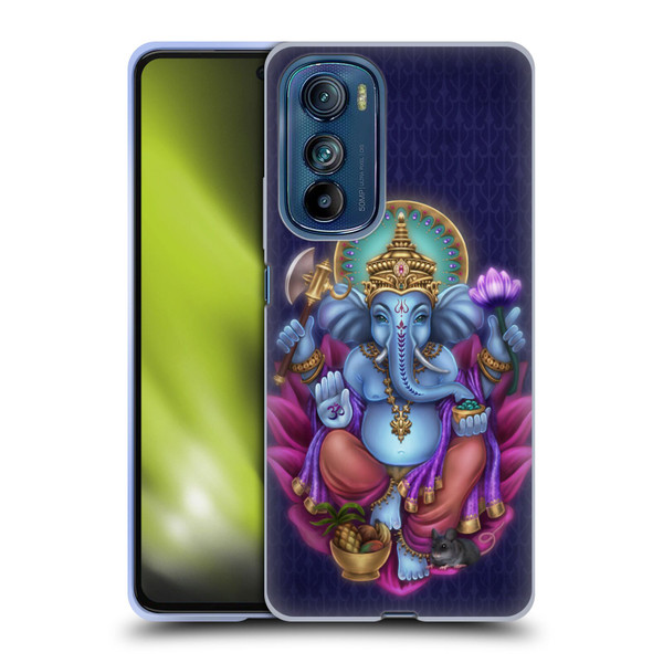 Brigid Ashwood Sacred Symbols Ganesha Soft Gel Case for Motorola Edge 30