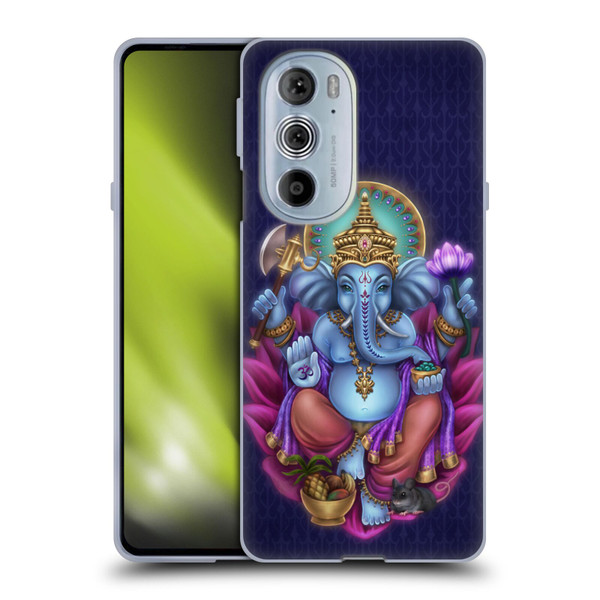 Brigid Ashwood Sacred Symbols Ganesha Soft Gel Case for Motorola Edge X30