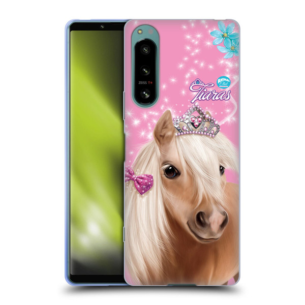 Animal Club International Royal Faces Horse Soft Gel Case for Sony Xperia 5 IV