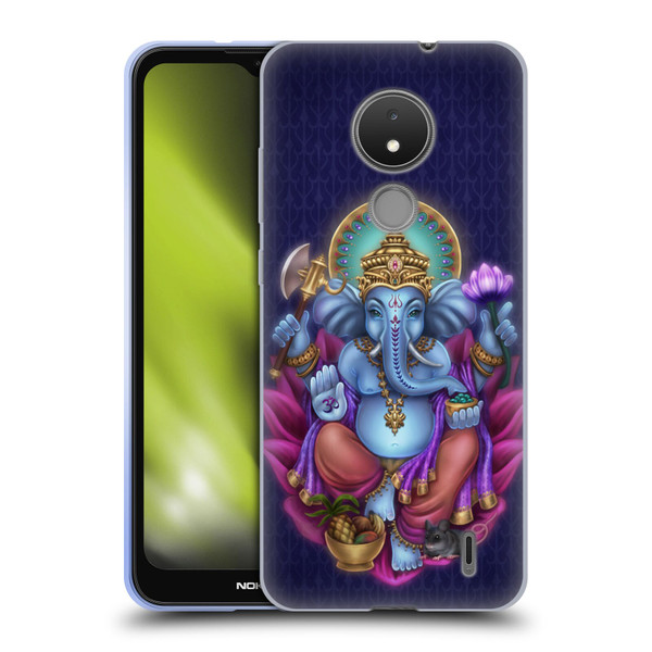 Brigid Ashwood Sacred Symbols Ganesha Soft Gel Case for Nokia C21