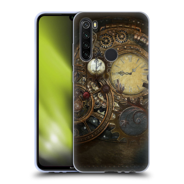 Simone Gatterwe Steampunk Clocks Soft Gel Case for Xiaomi Redmi Note 8T