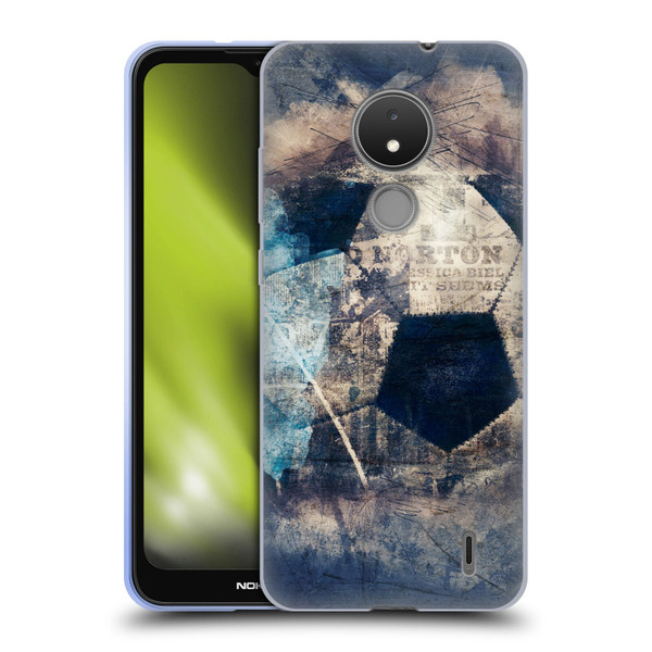 Simone Gatterwe Vintage And Steampunk Grunge Soccer Soft Gel Case for Nokia C21