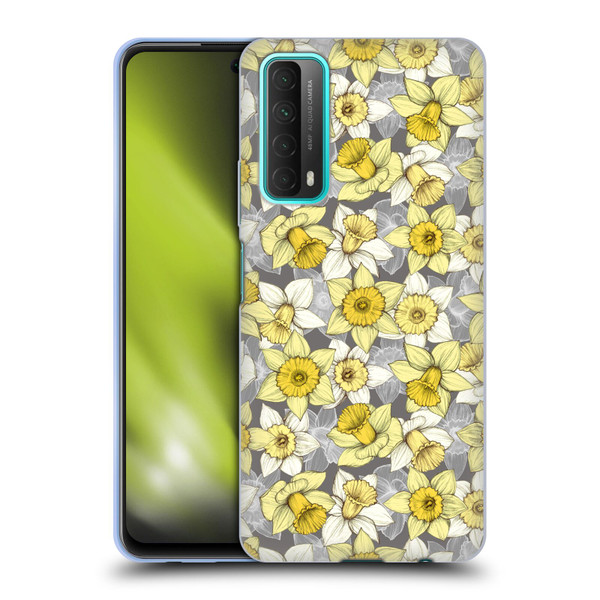 Micklyn Le Feuvre Florals Daffodil Daze Soft Gel Case for Huawei P Smart (2021)