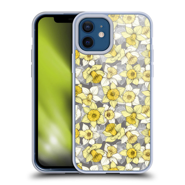 Micklyn Le Feuvre Florals Daffodil Daze Soft Gel Case for Apple iPhone 12 / iPhone 12 Pro