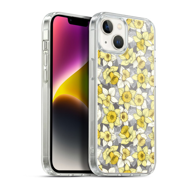 Micklyn Le Feuvre Florals Daffodil Daze Soft Gel Case for Apple iPhone 14 Plus & MagSafe
