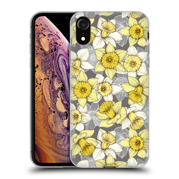 Micklyn Le Feuvre Florals Daffodil Daze Soft Gel Case for Apple iPhone XR