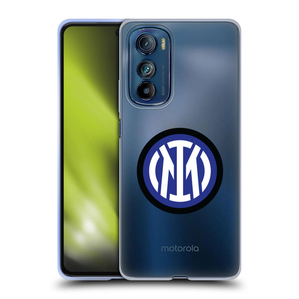 Fc Internazionale Milano Badge Logo Soft Gel Case for Motorola Edge 30