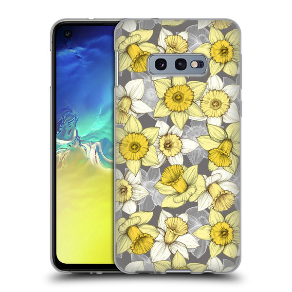 Micklyn Le Feuvre Florals Daffodil Daze Soft Gel Case for Samsung Galaxy S10e