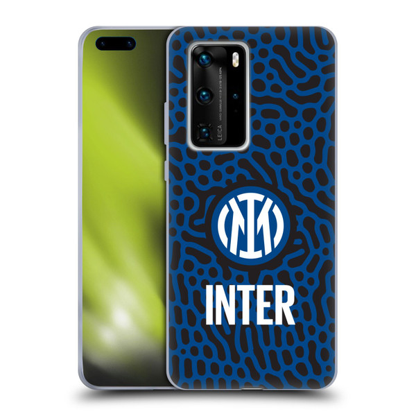 Fc Internazionale Milano Patterns Abstract 2 Soft Gel Case for Huawei P40 Pro / P40 Pro Plus 5G