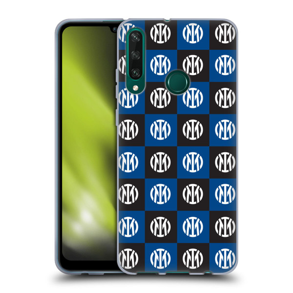 Fc Internazionale Milano Patterns Crest Soft Gel Case for Huawei Y6p