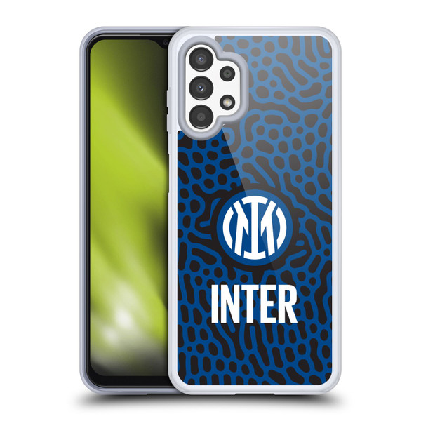 Fc Internazionale Milano Patterns Abstract 2 Soft Gel Case for Samsung Galaxy A13 (2022)