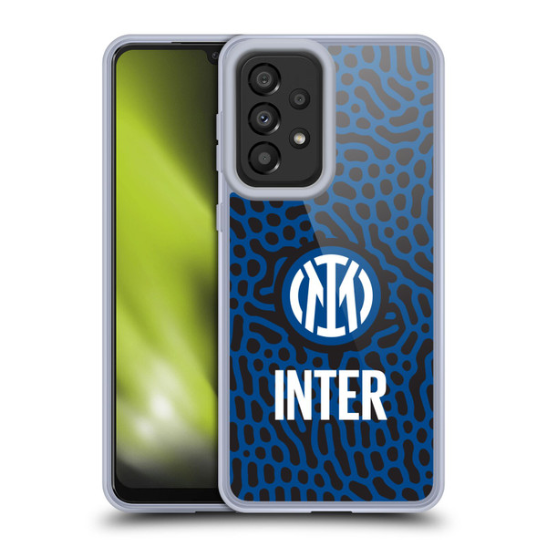 Fc Internazionale Milano Patterns Abstract 2 Soft Gel Case for Samsung Galaxy A33 5G (2022)