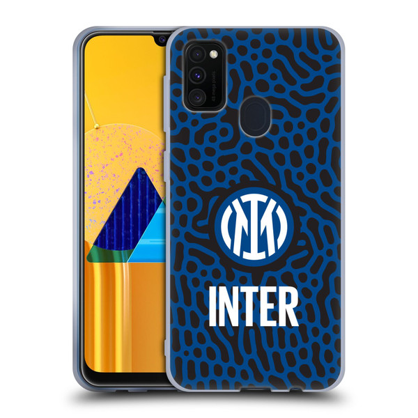 Fc Internazionale Milano Patterns Abstract 2 Soft Gel Case for Samsung Galaxy M30s (2019)/M21 (2020)