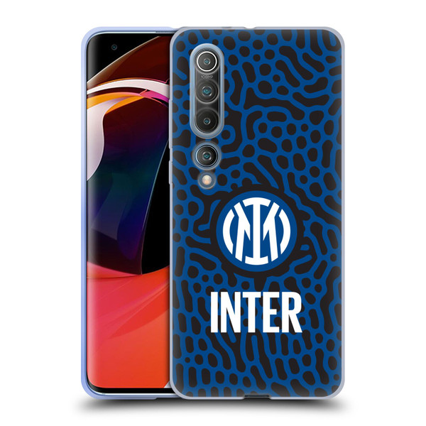 Fc Internazionale Milano Patterns Abstract 2 Soft Gel Case for Xiaomi Mi 10 5G / Mi 10 Pro 5G
