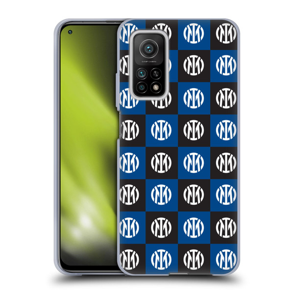 Fc Internazionale Milano Patterns Crest Soft Gel Case for Xiaomi Mi 10T 5G