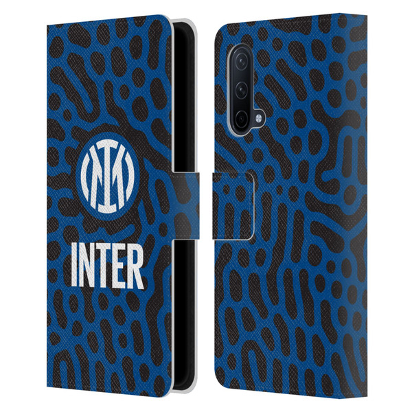 Fc Internazionale Milano Patterns Abstract 2 Leather Book Wallet Case Cover For OnePlus Nord CE 5G