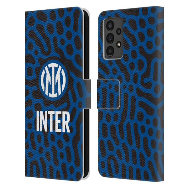 Fc Internazionale Milano Patterns Abstract 2 Leather Book Wallet Case Cover For Samsung Galaxy A13 (2022)