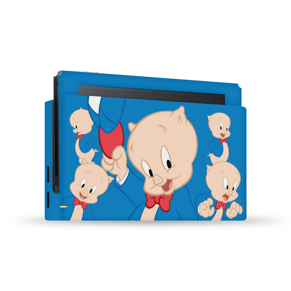 Looney Tunes Graphics and Characters Porky Pig Vinyl Sticker Skin Decal Cover for Nintendo Switch Console & Dock