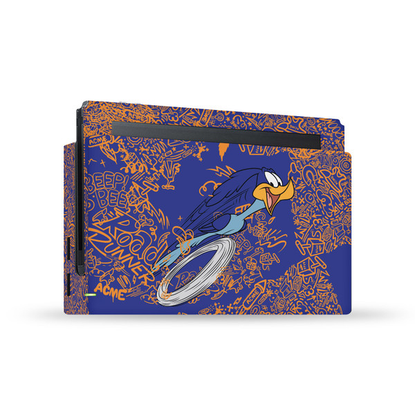 Looney Tunes Graphics and Characters Road Runner Vinyl Sticker Skin Decal Cover for Nintendo Switch Console & Dock