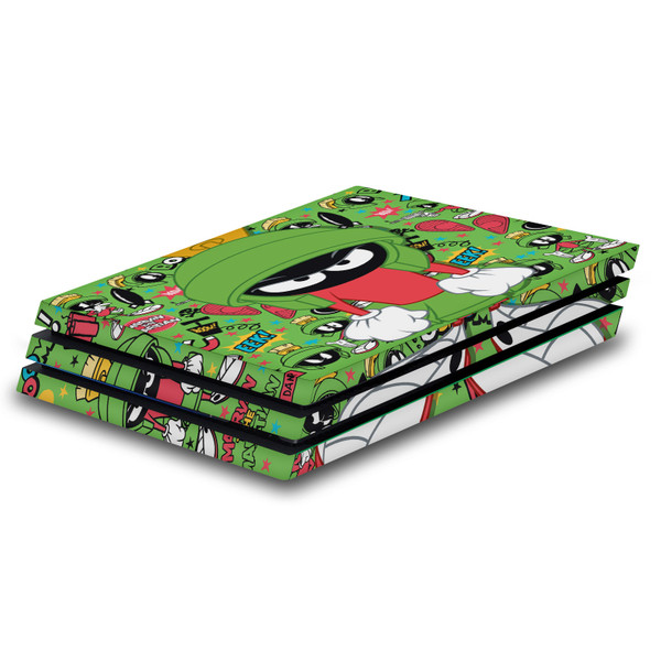 Looney Tunes Graphics and Characters Marvin The Martian Vinyl Sticker Skin Decal Cover for Sony PS4 Pro Console
